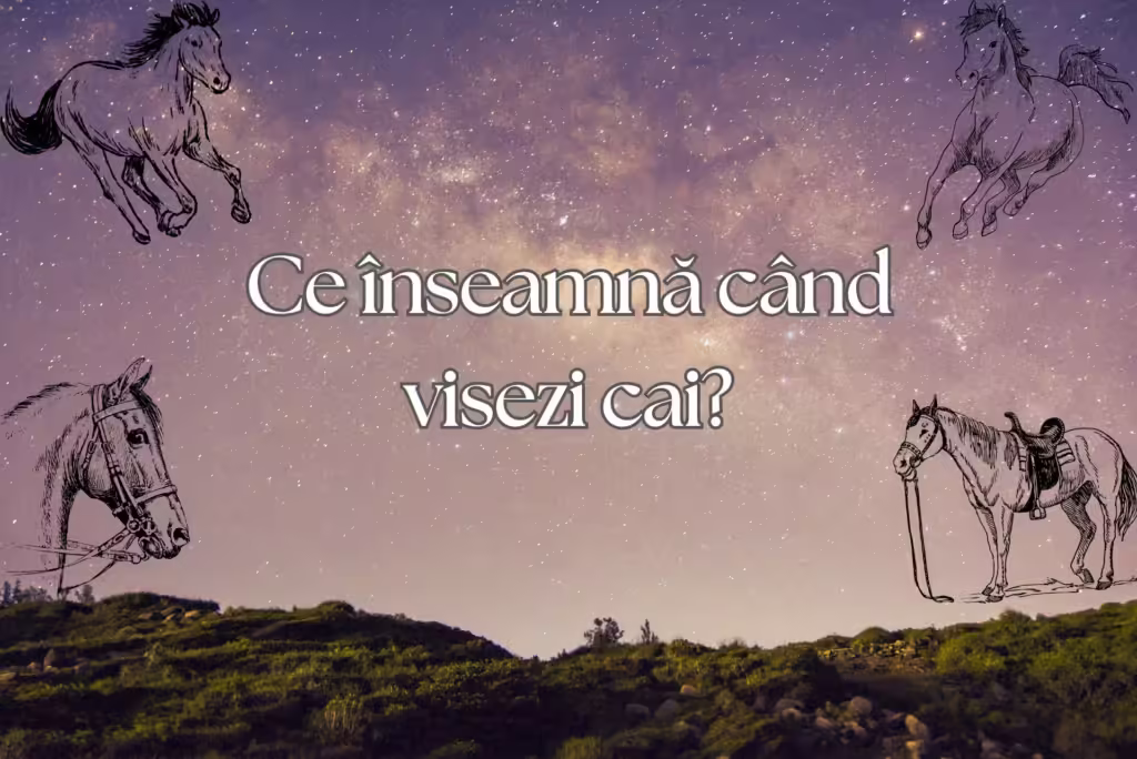 ce inseamna cand visezi cai