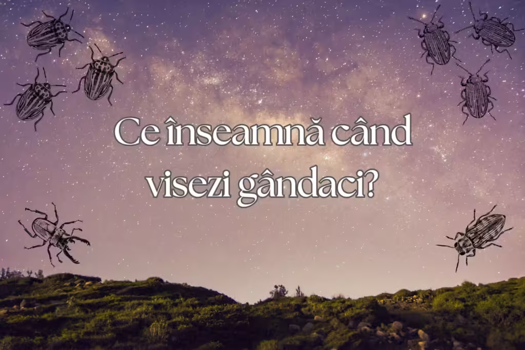 ce inseamna cand visezi gandaci