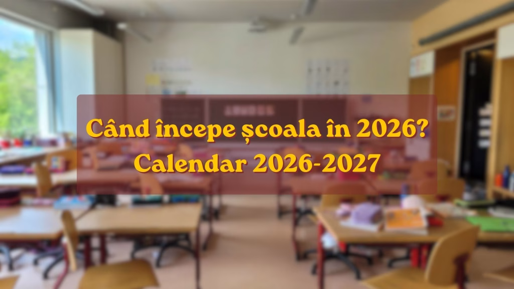 Imagine prezentare articol inceputul anului scolar 2026